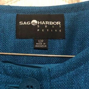 Elegant suit - turquoise